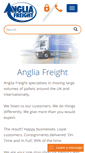 Mobile Screenshot of angliafreight.co.uk